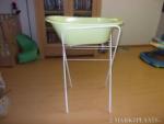 Babybadje met standaard en aquaseat